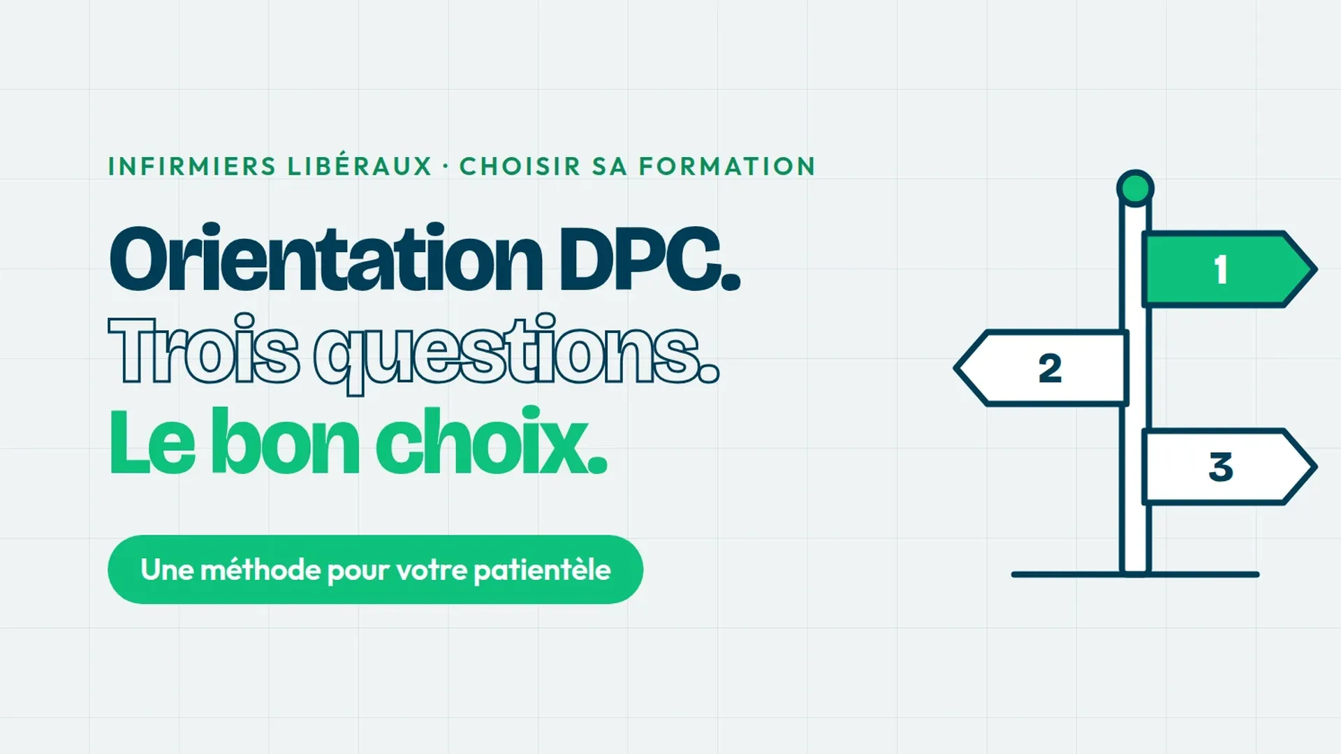 Comment choisir votre orientation prioritaire DPC IDEL en 2026