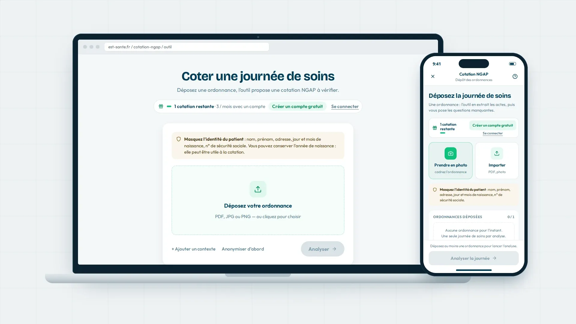 Outil de cotation NGAP : coter une ordonnance infirmière pas à pas